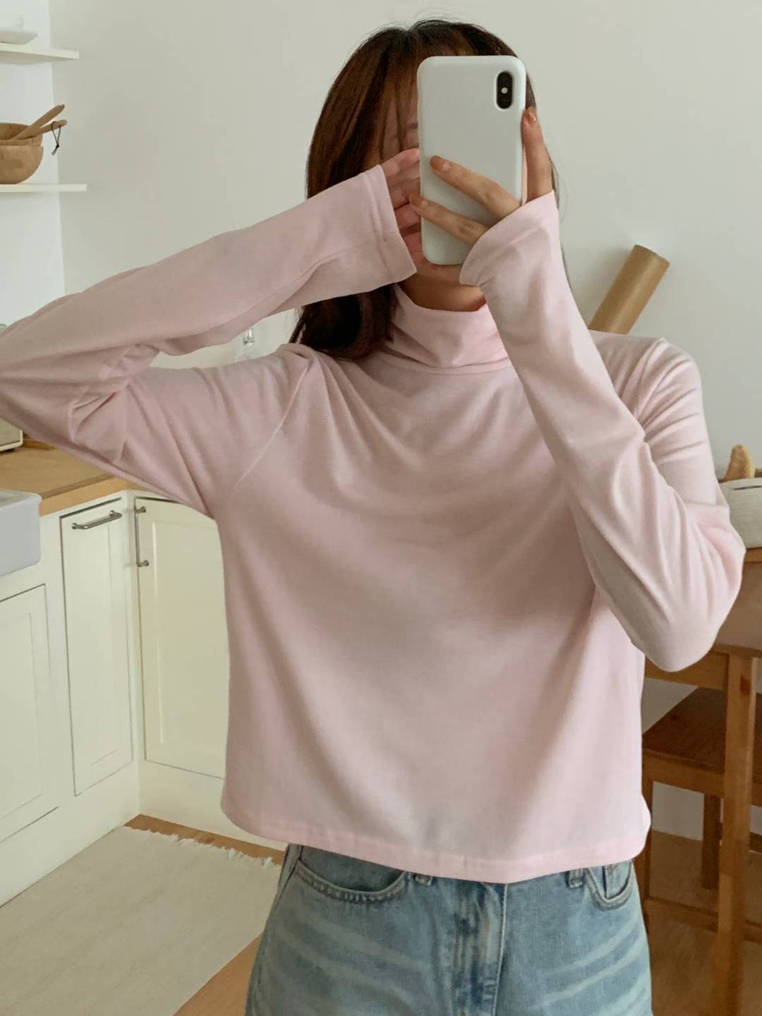 TDOUBLEJ韓國直郵㊣女士新品推薦職業休閑時尚熱賣25秋冬長袖T恤TDOUBLEJ長袖T恤圖色4