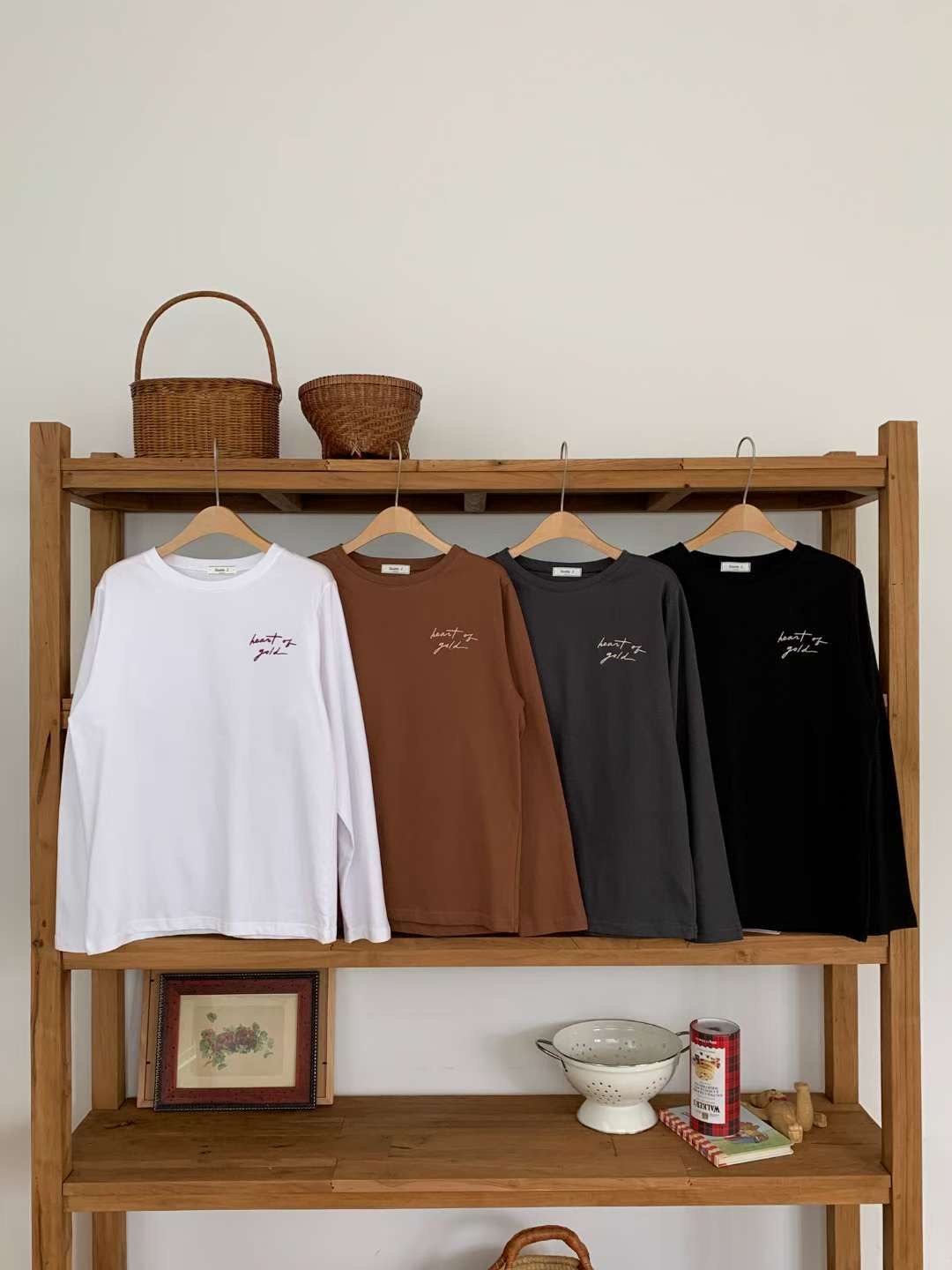 TDOUBLEJ韓國直郵㊣女裝新款熱賣推薦職業時尚25秋冬長袖T恤TDOUBLEJ長袖T恤