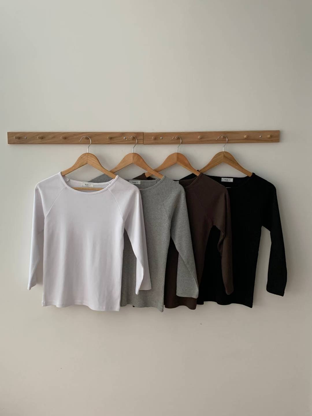 TDOUBLEJ東大門㊣直郵女士新品推薦人氣時尚休閑25秋冬長袖T恤TDOUBLEJ長袖T恤