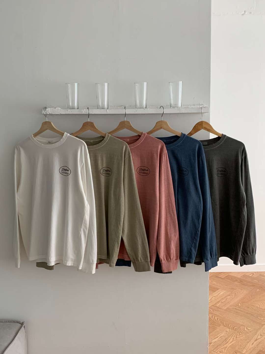 TDOUBLEJ東大門㊣直郵女裝新款時尚職業25秋冬推薦熱賣長袖T恤TDOUBLEJ長袖T恤圖色4左四色