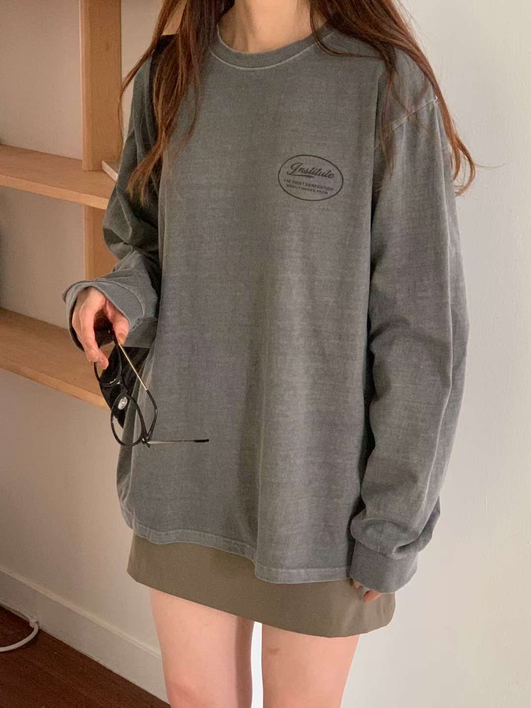 TDOUBLEJ東大門㊣直郵女裝新款時尚職業25秋冬推薦熱賣長袖T恤TDOUBLEJ長袖T恤圖色5