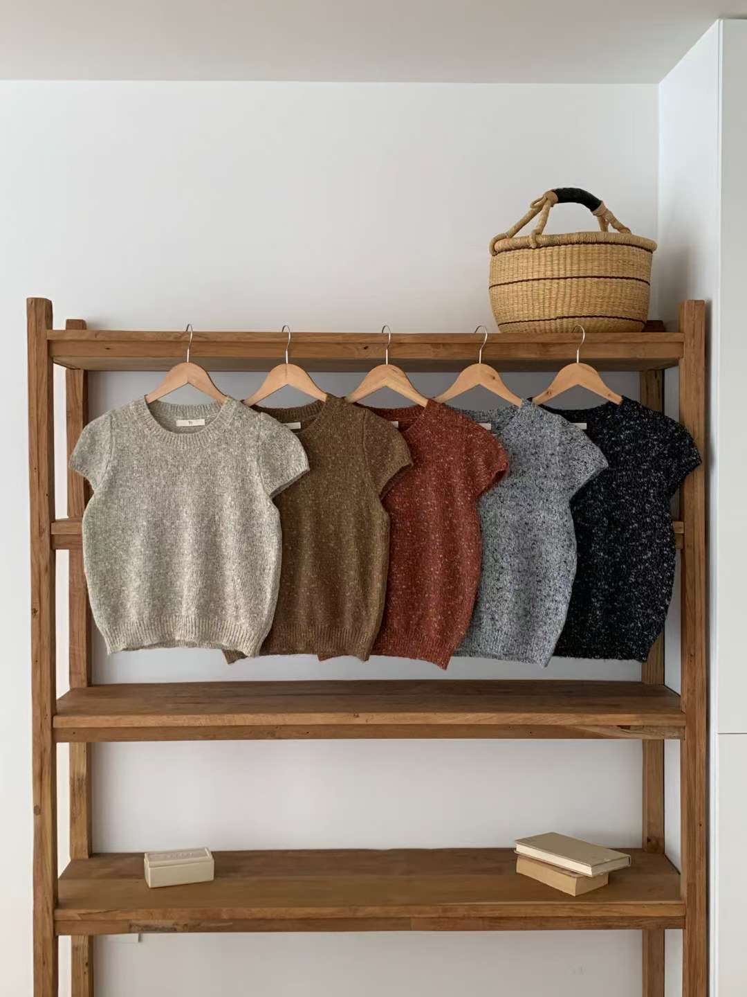 TDOUBLEJ東大門㊣代購女裝新款25秋冬休閑人氣推薦熱賣針織衫TDOUBLEJ針織衫圖色2左二色