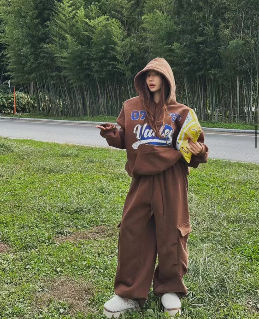 KIM Z 킴지韓國代購㊣女裝新款人氣25秋冬職業休閑休閑褲KIM Z 킴지休閑褲圖色2