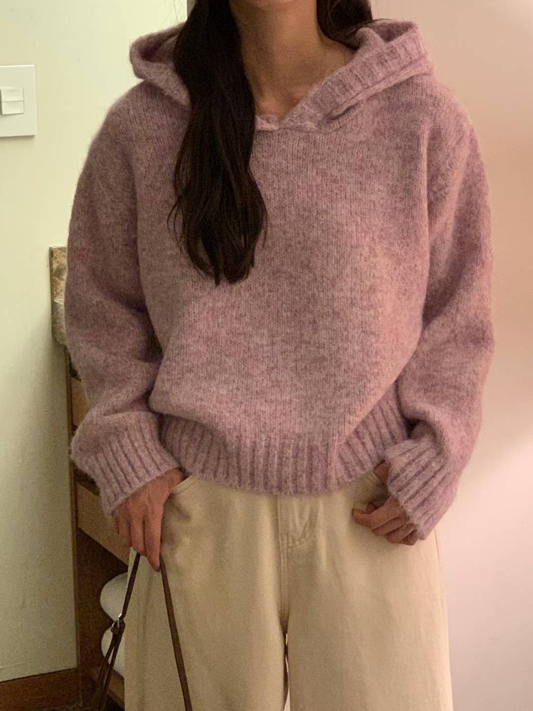 TDOUBLEJ東大門㊣代購女裝新品推薦熱賣25秋冬時尚人氣針織衫TDOUBLEJ針織衫圖色1