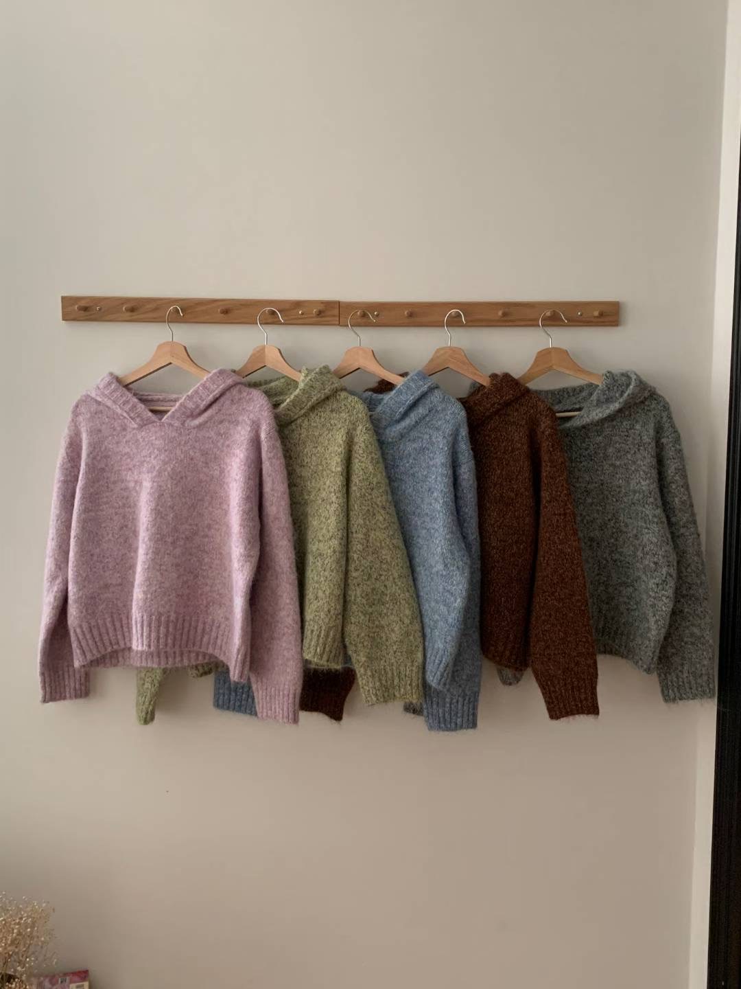 TDOUBLEJ東大門㊣代購女裝新品推薦熱賣25秋冬時尚人氣針織衫TDOUBLEJ針織衫圖色2左二色