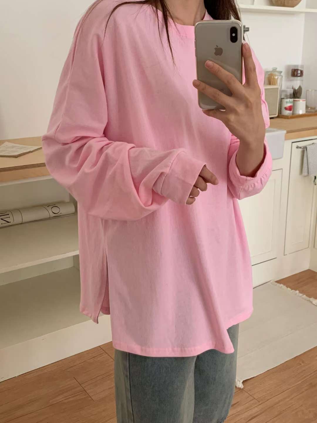 TDOUBLEJ東大門㊣直郵女士新品時尚休閑人氣職業推薦長袖T恤TDOUBLEJ長袖T恤圖色2