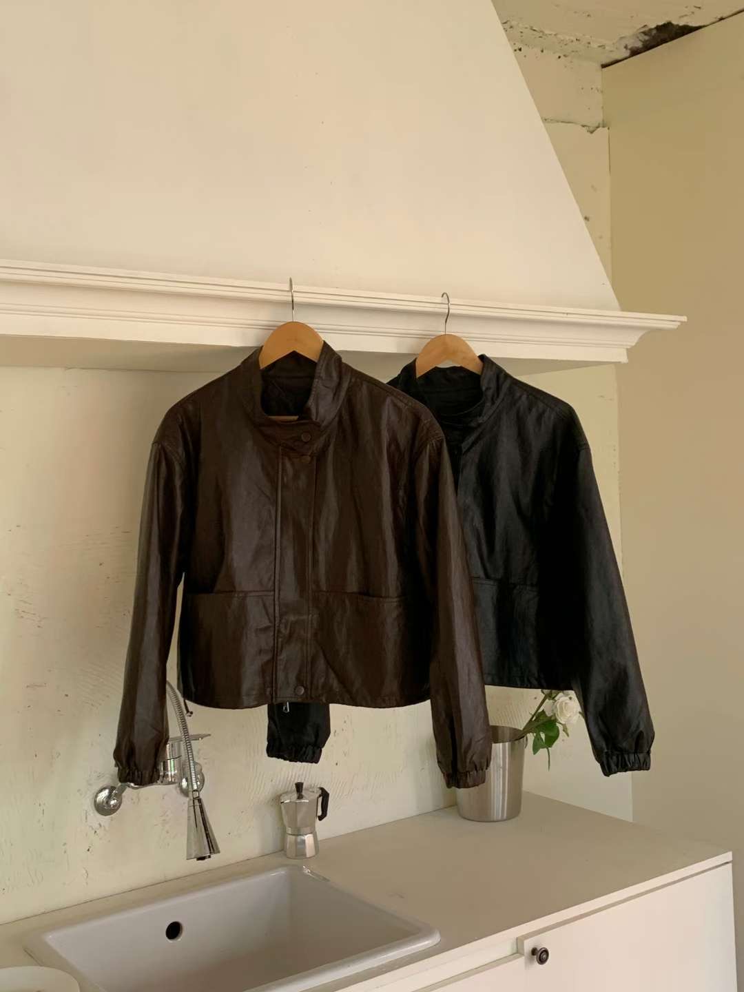 TDOUBLEJ東大門㊣實拍女士新品職業25秋冬休閑時尚人氣夾克TDOUBLEJ夾克