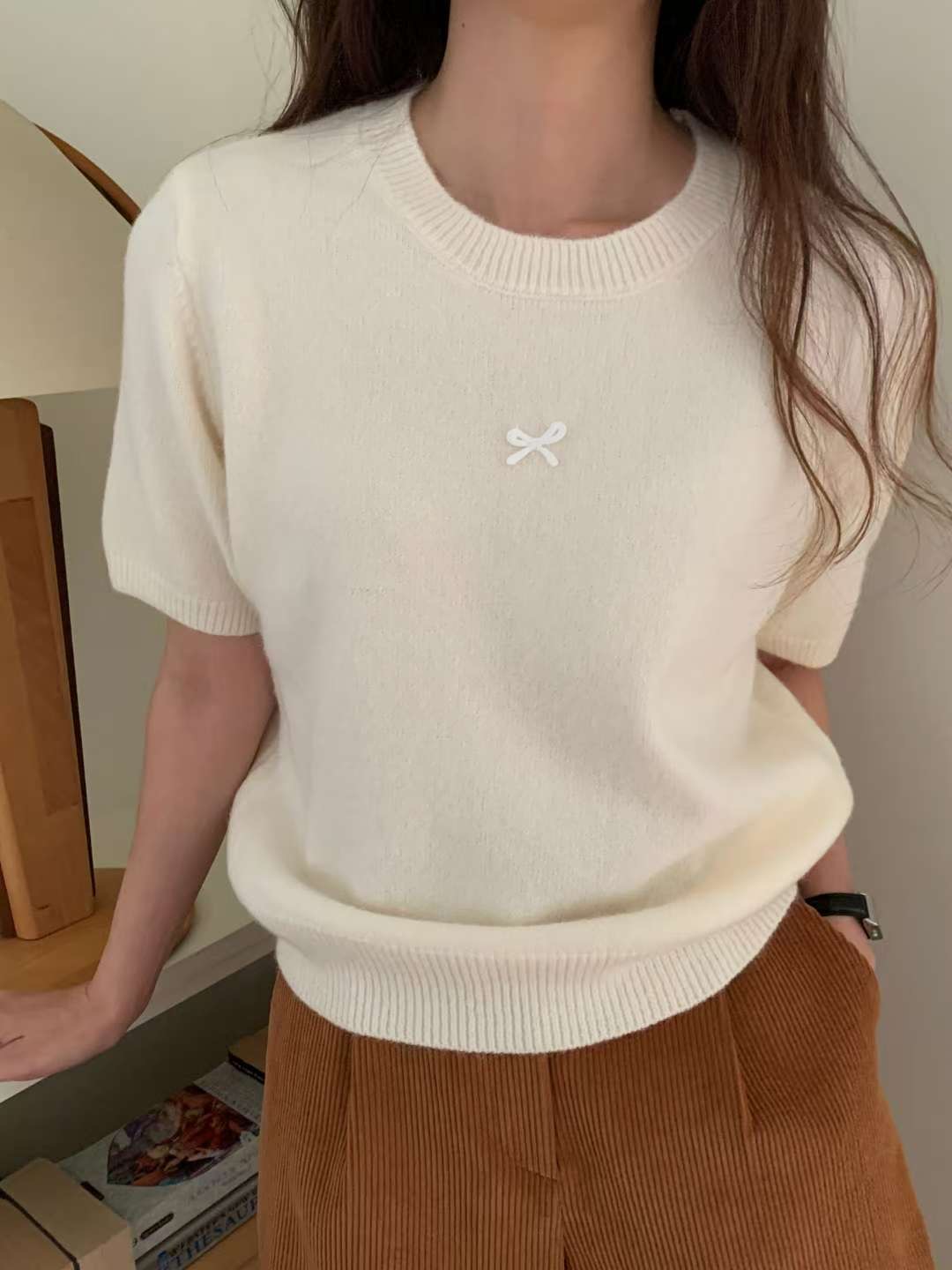 TDOUBLEJ東大門㊣直郵女裝新款職業時尚人氣推薦25秋冬針織衫TDOUBLEJ針織衫圖色2