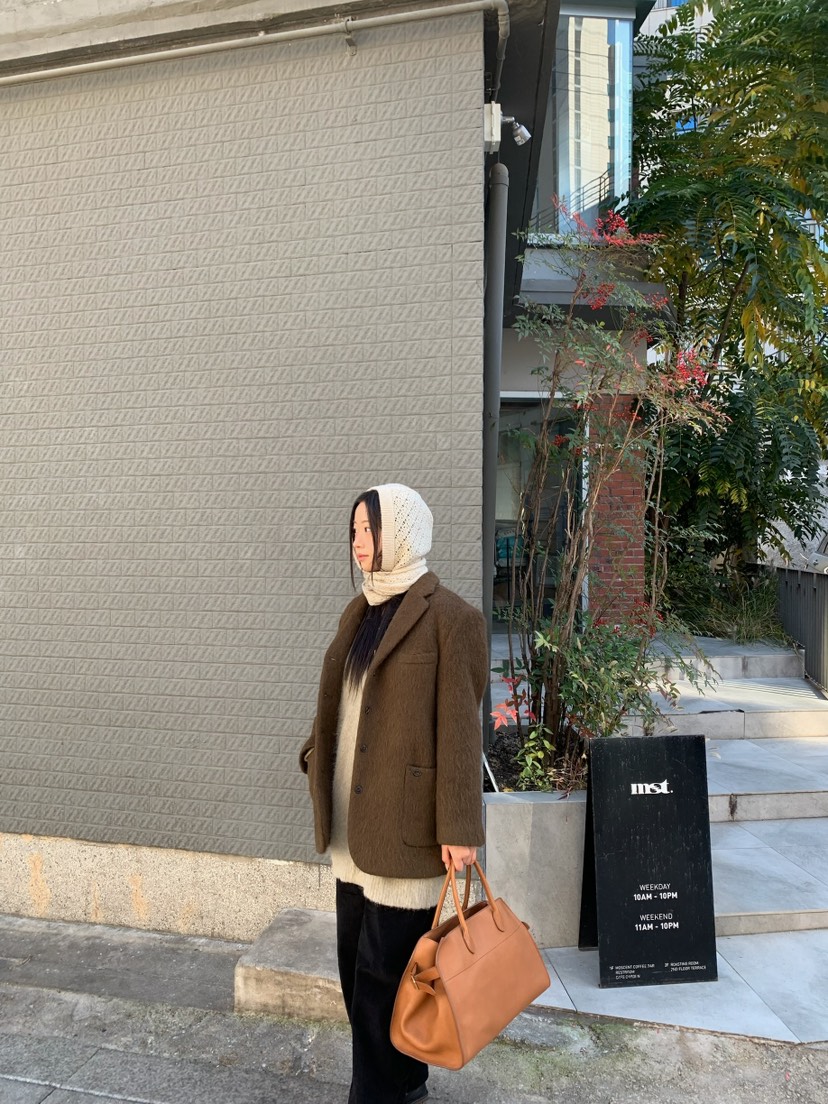 A Flan東大門㊣代購女士新品時尚休閑職業25秋冬休閑褲燈芯絨A:FLAN EDITION休閑褲