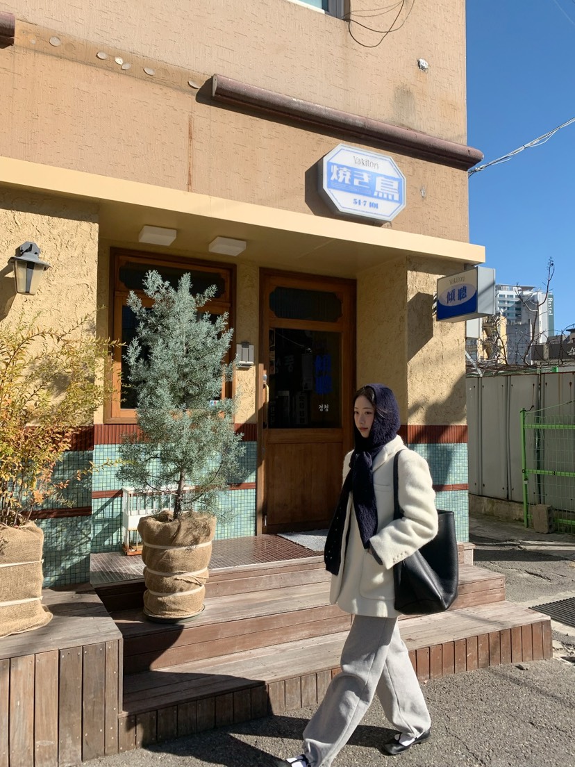 A Flan韓國代購㊣女士新款人氣職業推薦休閑時尚帽子圍巾連帽A:FLAN EDITION帽子