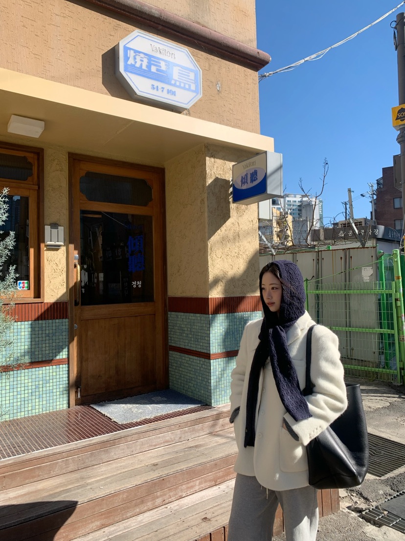 A Flan韓國代購㊣女士新款人氣職業推薦休閑時尚帽子圍巾連帽A:FLAN EDITION帽子