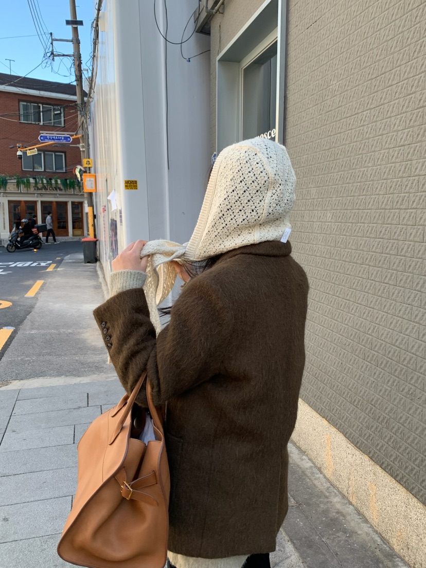 A Flan韓國代購㊣女士新款人氣職業推薦休閑時尚帽子圍巾連帽A:FLAN EDITION帽子