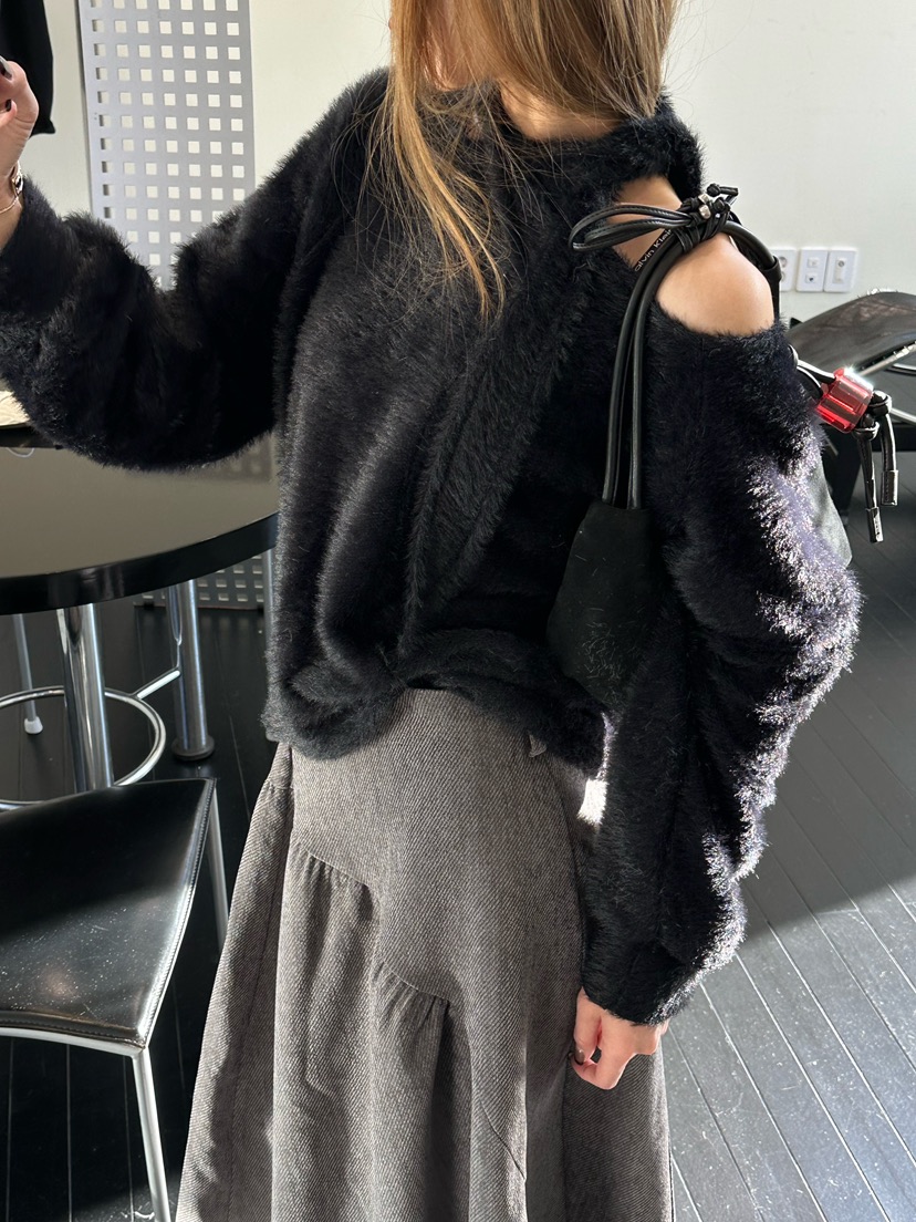 ZEROZERO韓國代購㊣女士新款時尚職業真品休閑長裙復古喇叭ZEROZERO長裙