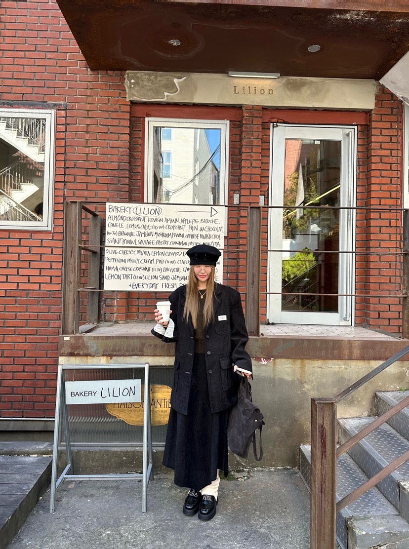 ZEROZERO韓國代購㊣女士新款時尚職業真品休閑長裙復古喇叭ZEROZERO長裙