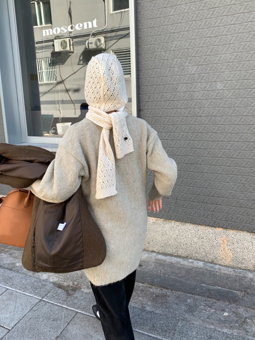 A Flan韓國代購㊣女士新款推薦真品職業人氣25秋冬針織衫開衫A:FLAN EDITION針織衫