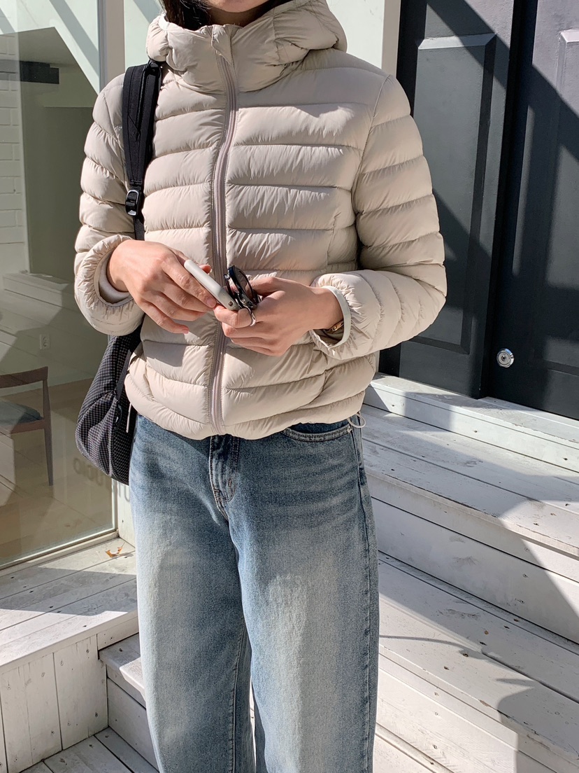 A P-STUDIO韓國代購㊣女裝新款熱賣休閑推薦短款羽絨服絨A P-STUDIO短款羽絨服