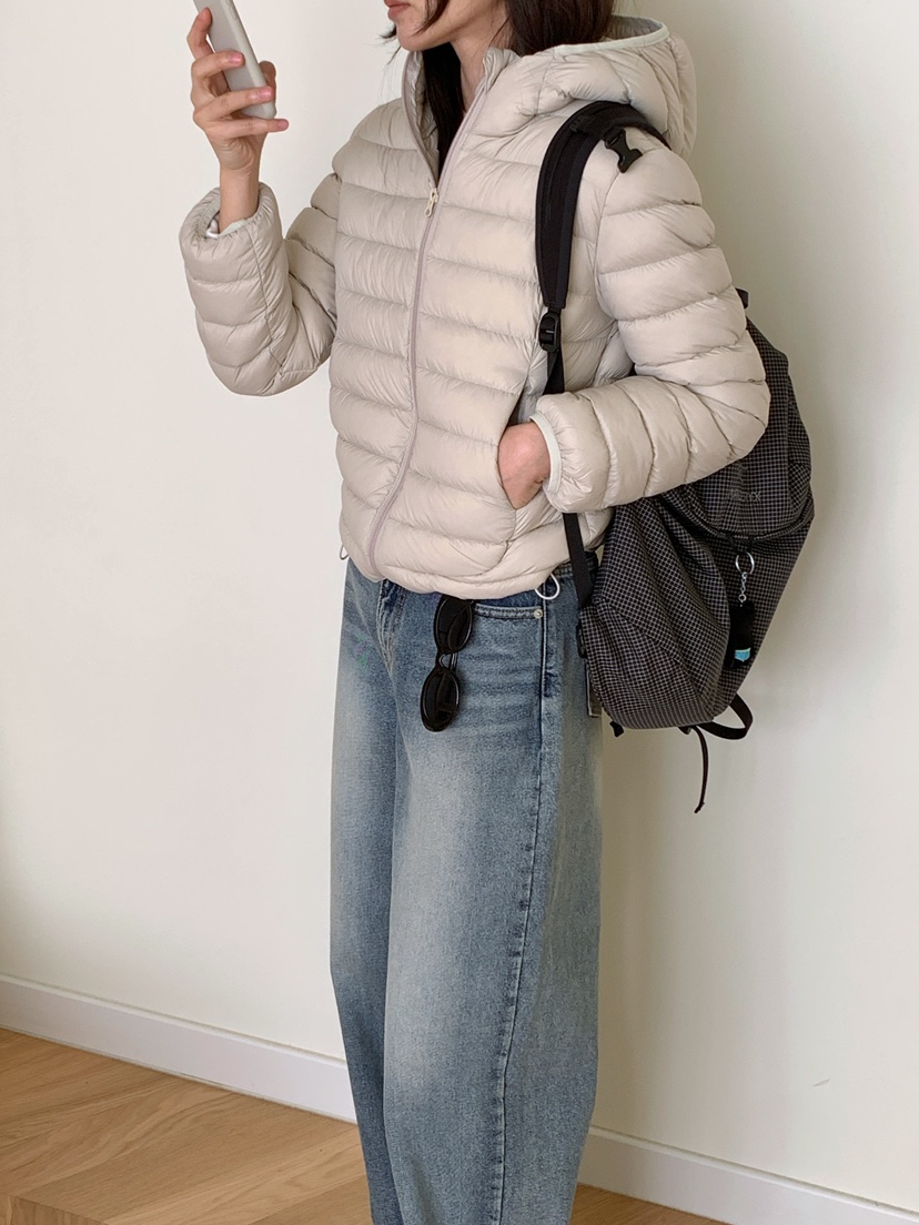 A P-STUDIO韓國代購㊣女裝新款熱賣休閑推薦短款羽絨服絨A P-STUDIO短款羽絨服