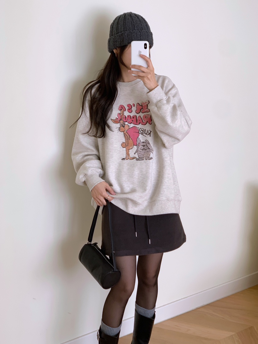 A P-STUDIO東大門㊣實拍女士新款休閑時尚職業人氣真品衛衣A P-STUDIO衛衣