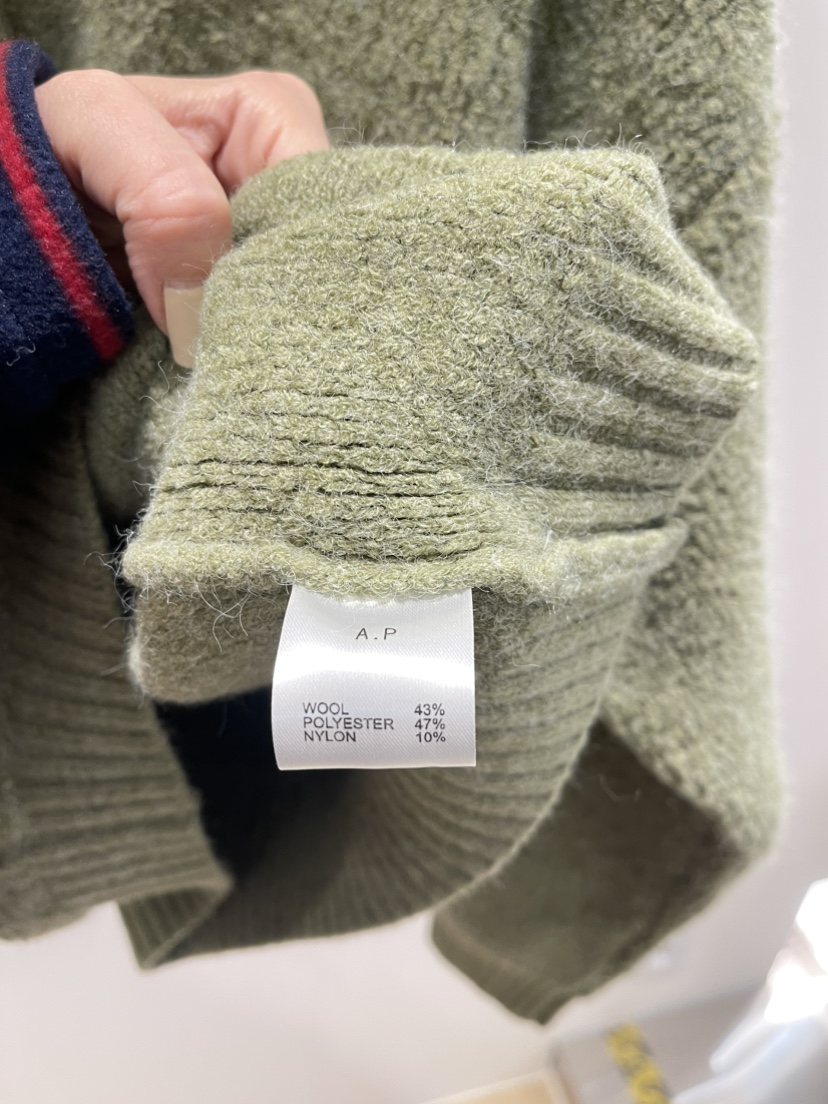 A P-STUDIO東大門㊣實拍女裝新款推薦人氣休閑25秋冬針織衫A P-STUDIO針織衫