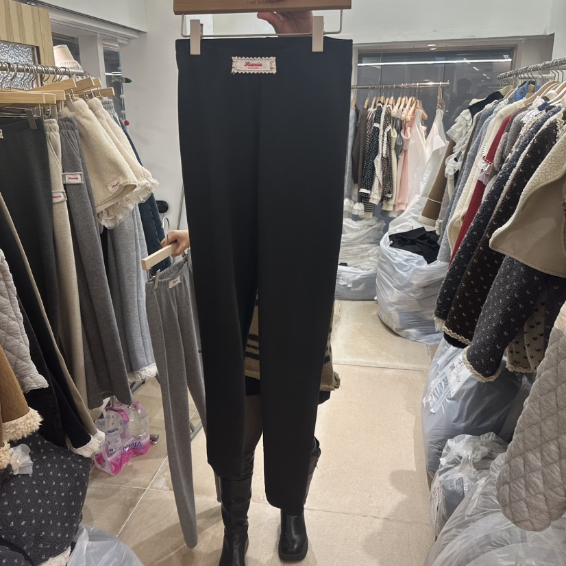 ARANCIA韓國代購㊣女士新款人氣時尚休閑25秋冬打底褲鯊魚褲ARANCIA打底褲/鯊魚褲圖色3黑色