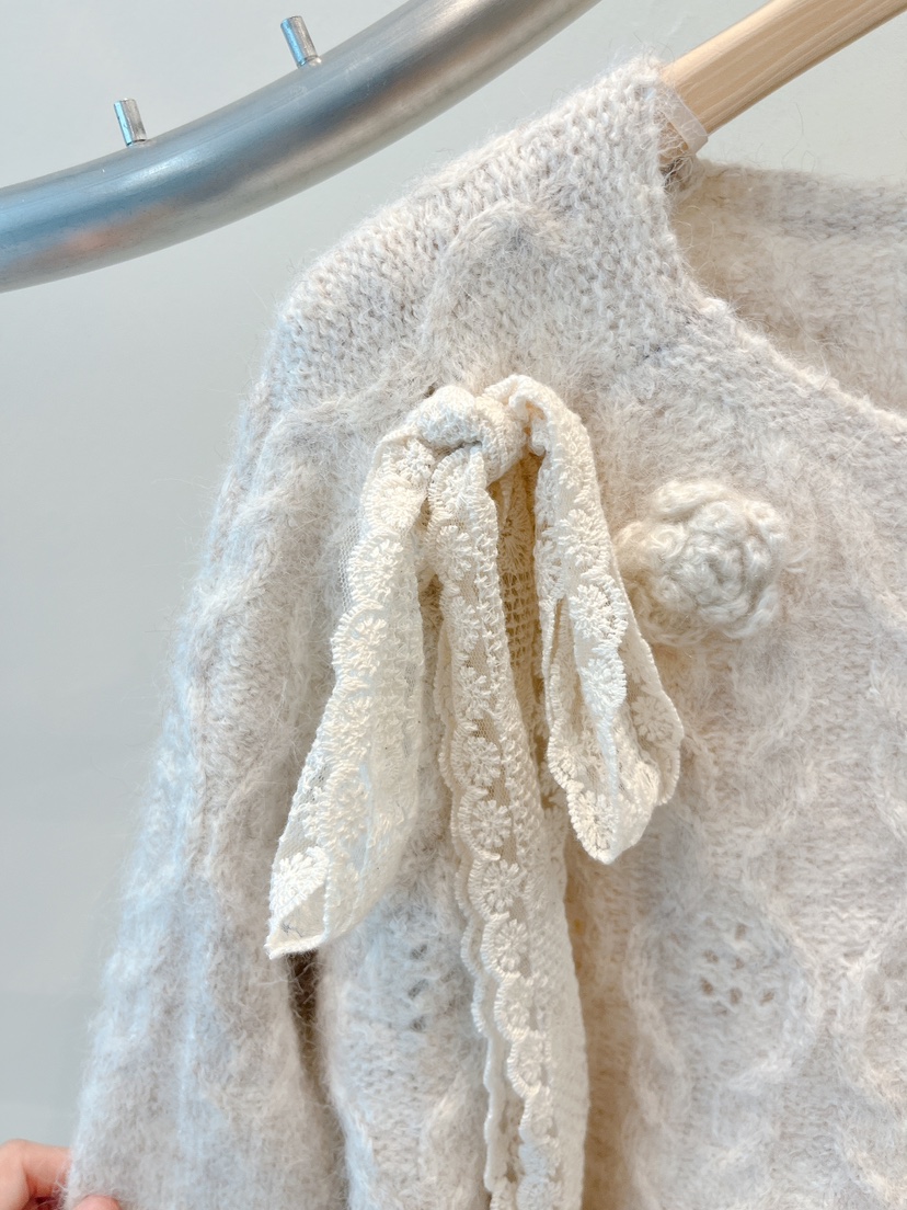 OVE東大門㊣代購女裝新款25秋冬休閑推薦職業時尚真品針織衫OVE針織衫