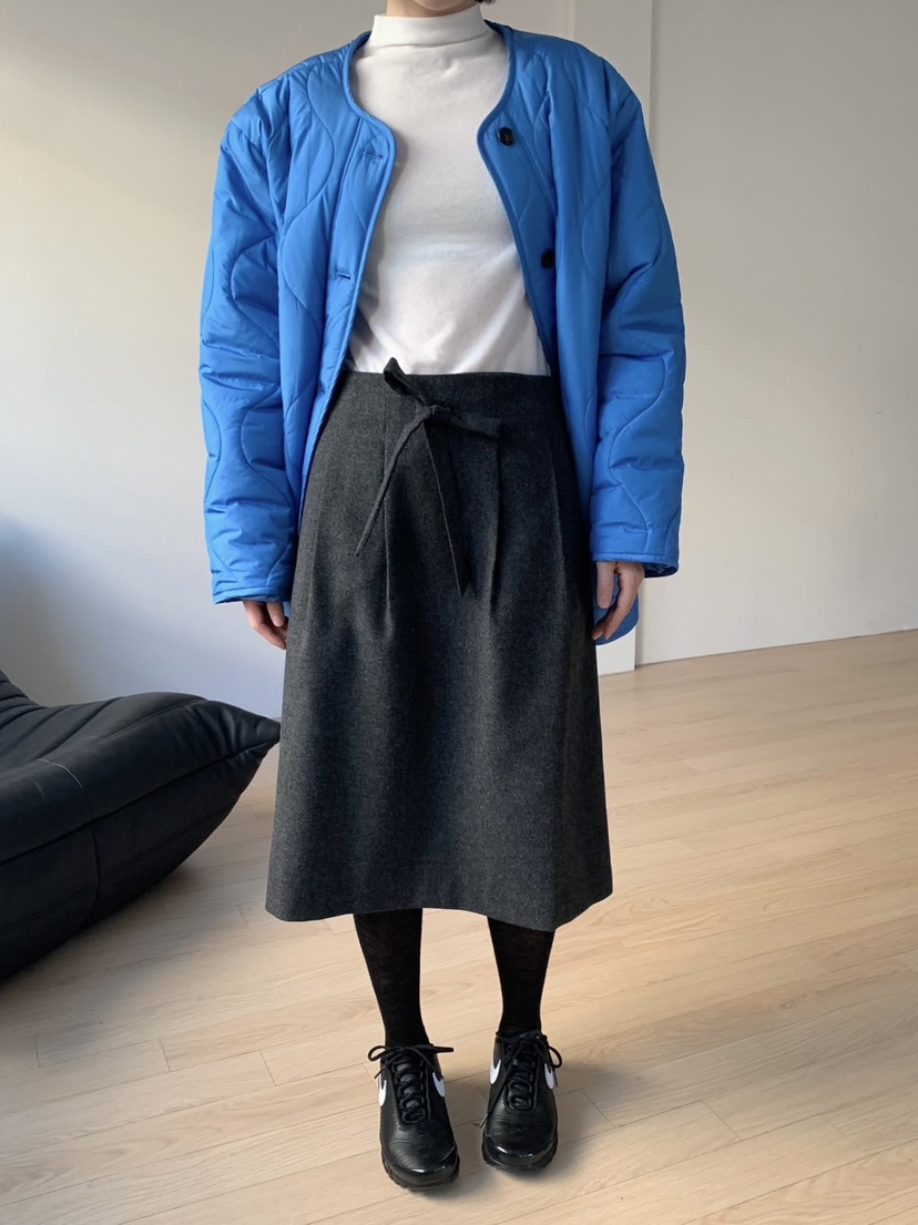 LOVE MY SANTA韓國直郵㊣女裝新款推薦真品休閑半身裙中短裙Santa/LOVE MY SANTA半身裙/中短裙圖色2墨