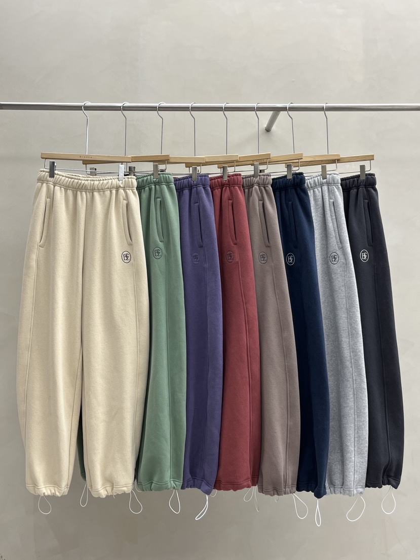 BREEZE韓國代購㊣女士新品真品25秋冬人氣推薦熱賣休閑褲繡花BREEZE休閑褲