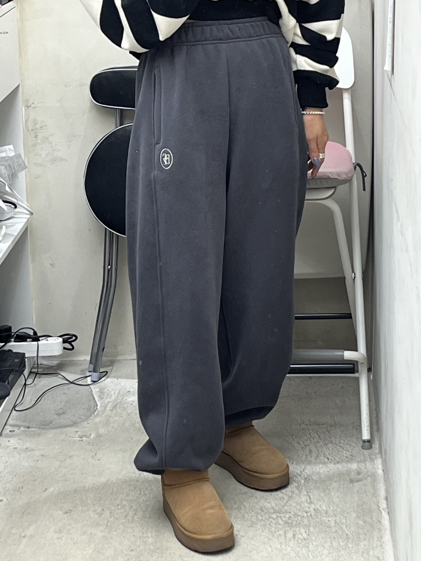 BREEZE韓國代購㊣女士新品真品25秋冬人氣推薦熱賣休閑褲繡花BREEZE休閑褲圖色6