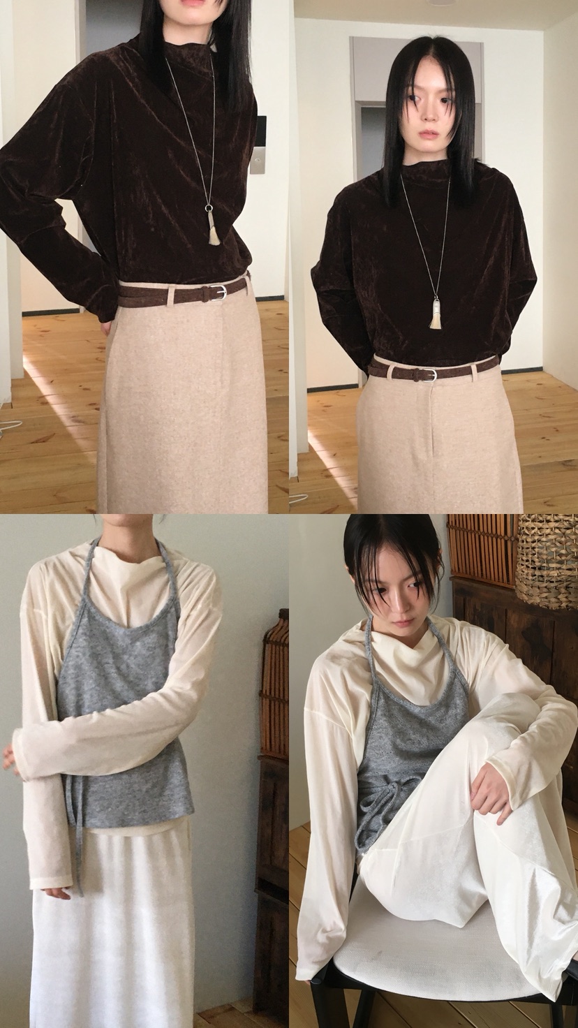 TORRE韓國代購㊣女士新款休閑熱賣推薦人氣時尚職業長袖T恤TORRE長袖T恤