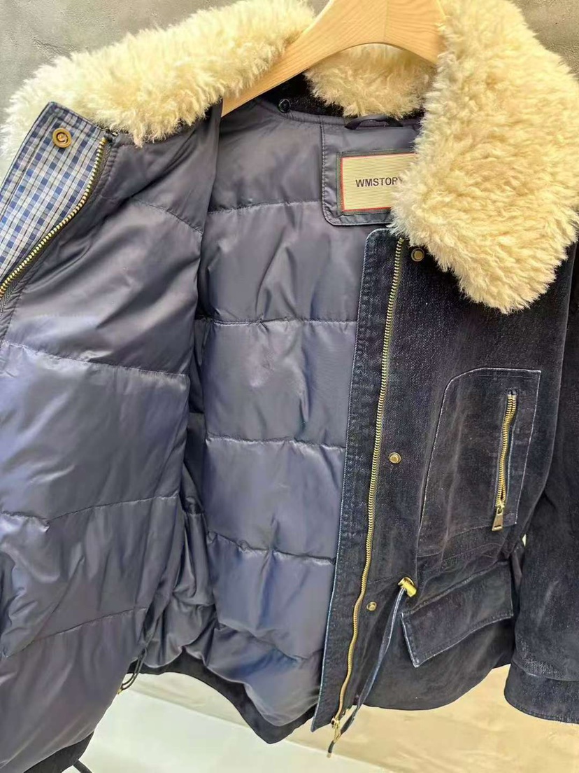 SIMPLE PARK/WMSTORY東大門㊣代購女士新品職業短款羽絨服鵝絨WMSTORY/SIMPLE PARK短款羽絨服