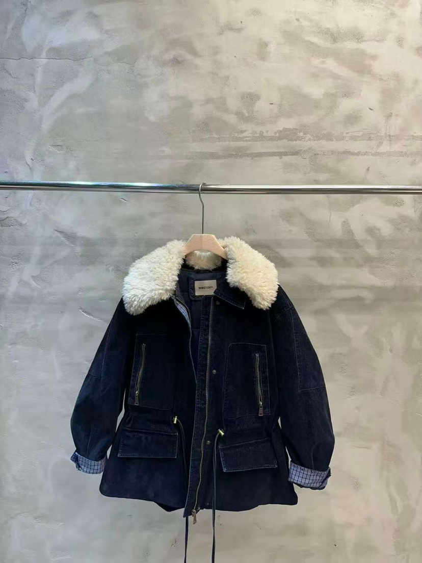 SIMPLE PARK/WMSTORY東大門㊣代購女士新品職業短款羽絨服鵝絨WMSTORY/SIMPLE PARK短款羽絨服圖色1