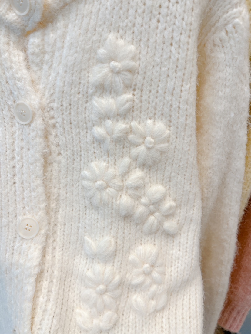 OVE東大門㊣代購女士新款時尚休閑職業熱賣推薦針織衫開襟衫OVE針織衫