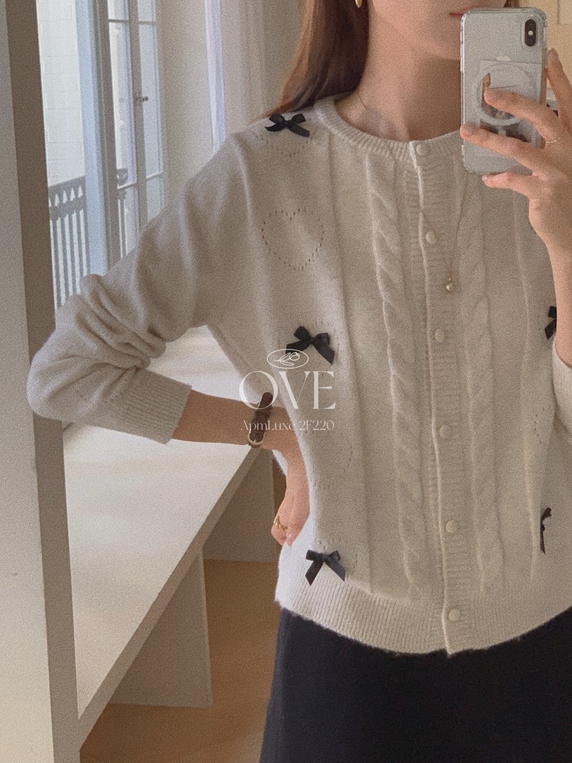 OVE韓國代購㊣女士新品25秋冬熱賣推薦職業時尚人氣針織衫開衫OVE針織衫