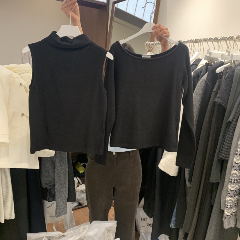 UNDERSTANDING東大門㊣實拍女士新款人氣時尚熱賣套裝套裝露肩UNDERSTANDING套裝