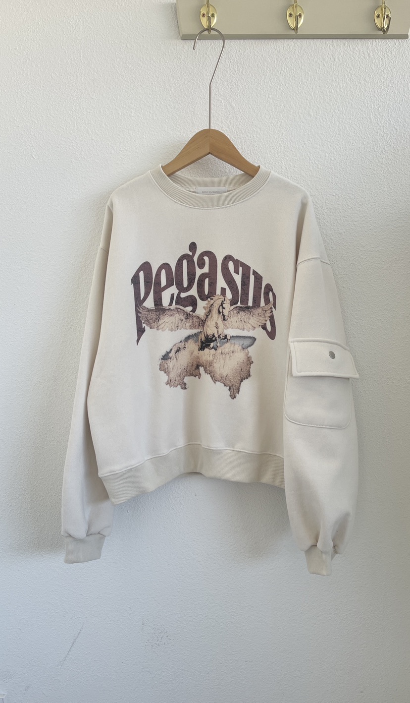 MINIQUEENS韓國直郵㊣女裝新款職業真品25秋冬時尚休閑衛衣MINIQUEENS衛衣圖色1