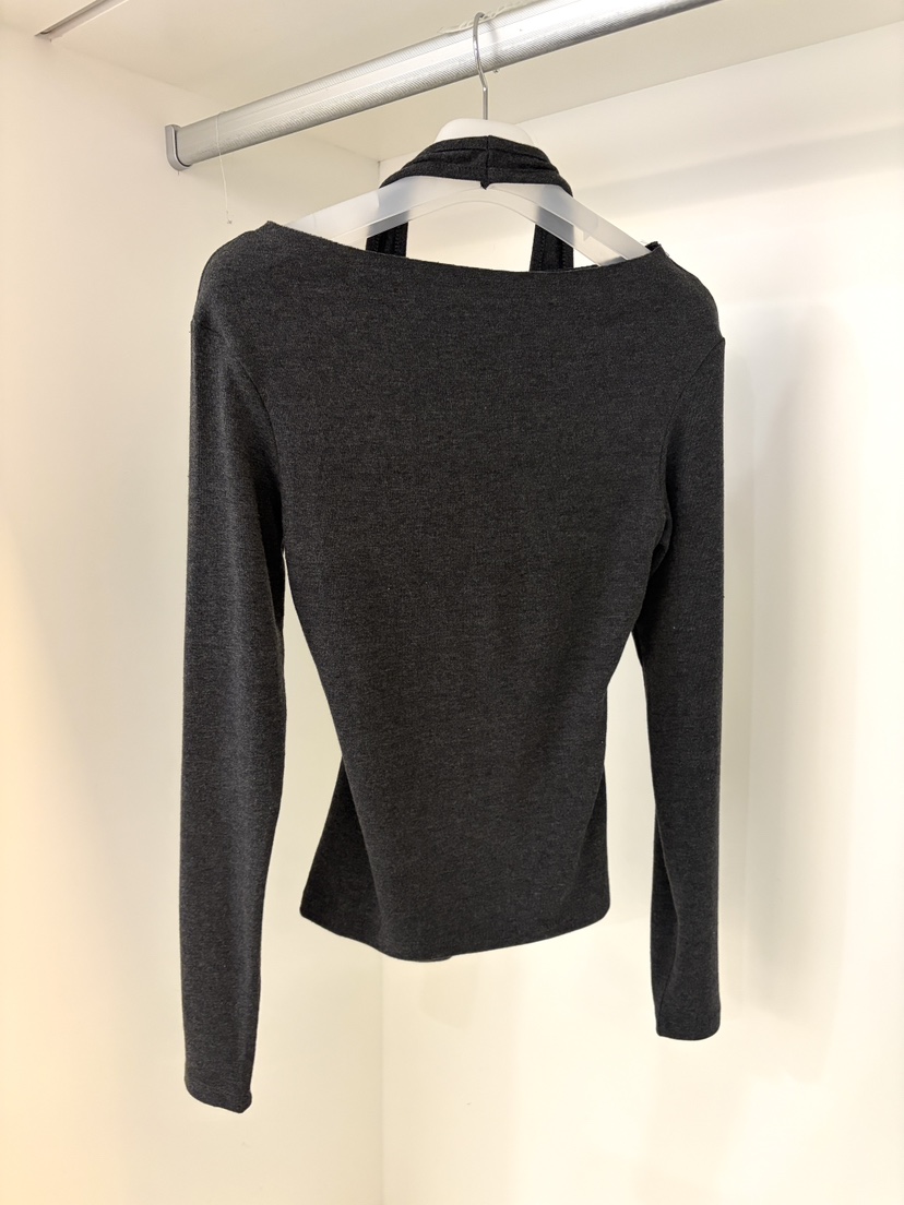 NORMAL東大門㊣直郵女裝新款25秋冬推薦職業時尚真品長袖T恤NORMAL長袖T恤