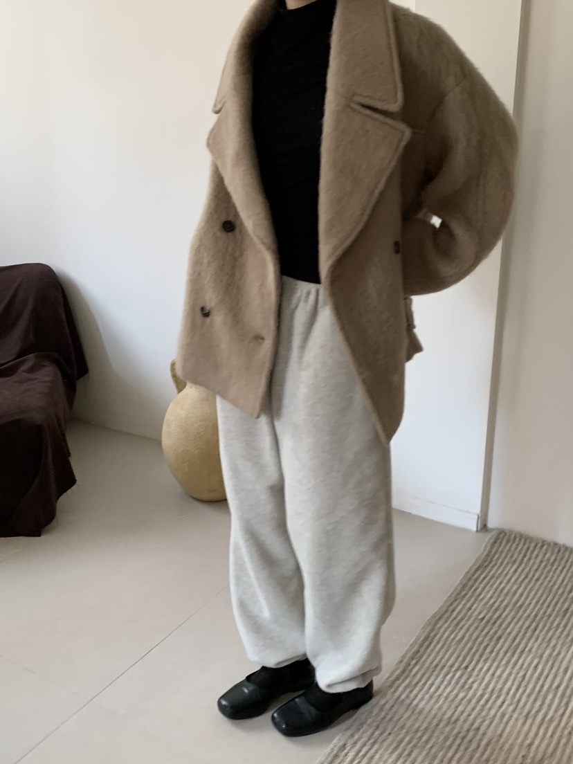 LOVE MY SANTA東大門㊣實拍女士新款熱賣時尚25秋冬休閑褲抓絨Santa/LOVE MY SANTA休閑褲圖色3