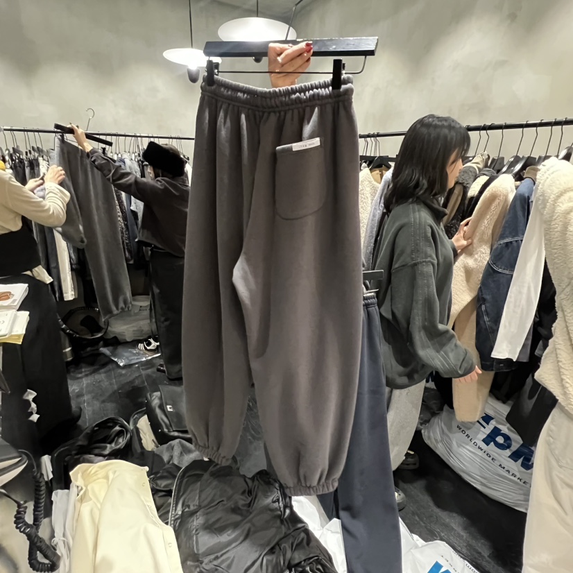 TUG韓國直郵㊣女士新款熱賣推薦真品時尚人氣25秋冬休閑褲加絨TUG休閑褲