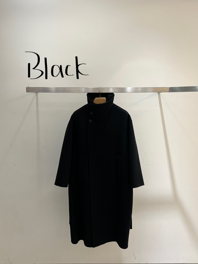 ONESTASTE東大門㊣代購女士新款職業人氣25秋冬中長款大衣高領TASTE/ONESTASTE中長款大衣圖色3