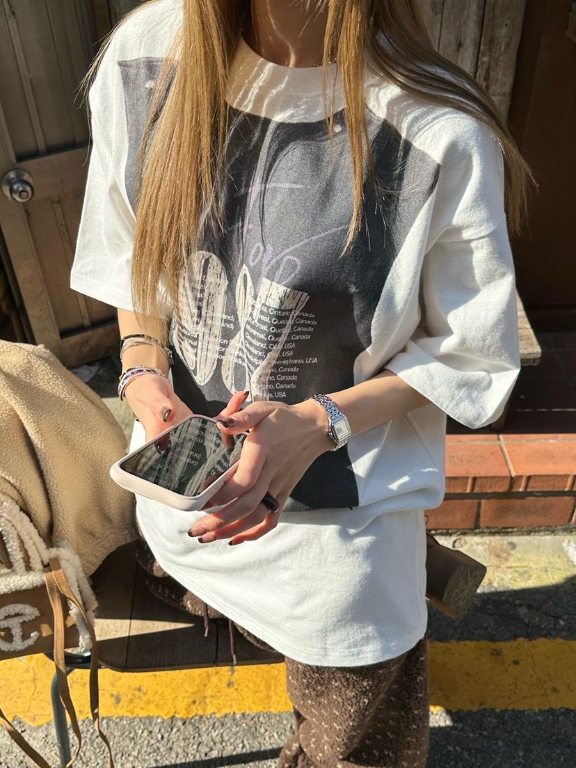 ZEROZERO東大門㊣代購女裝新品時尚熱賣休閑推薦25秋冬T恤抓絨ZEROZEROT恤