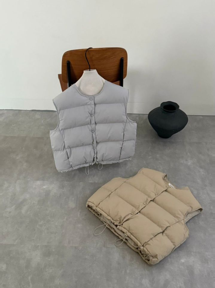 STAY HERE東大門㊣代購女士新款休閑真品馬甲不含內搭填充STAY HERE馬甲