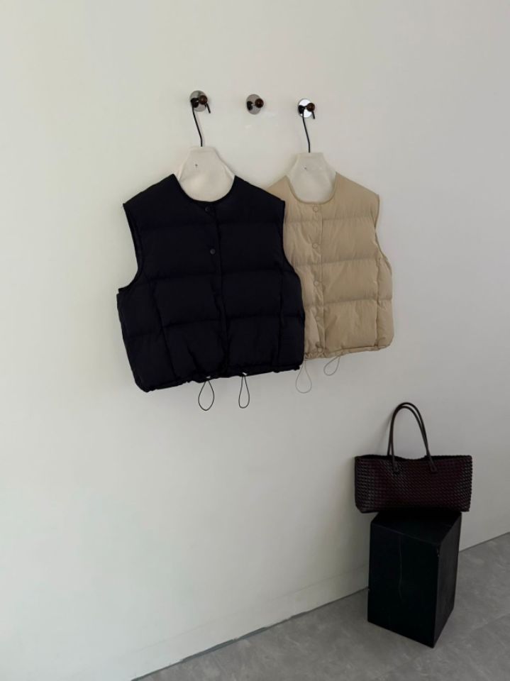 STAY HERE東大門㊣代購女士新款休閑真品馬甲不含內搭填充STAY HERE馬甲