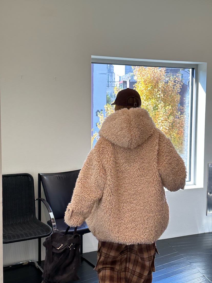 ZEROZERO東大門㊣直郵女士新品人氣真品熱賣夾克泰迪熊連帽ZEROZERO夾克