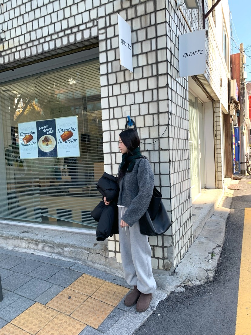 A Flan東大門㊣直郵女裝新款時尚熱賣真品針織衫泰迪熊開衫AFN/FLAN EDITION針織衫