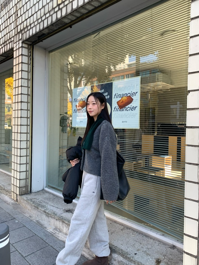 A Flan東大門㊣直郵女裝新款時尚熱賣真品針織衫泰迪熊開衫AFN/FLAN EDITION針織衫