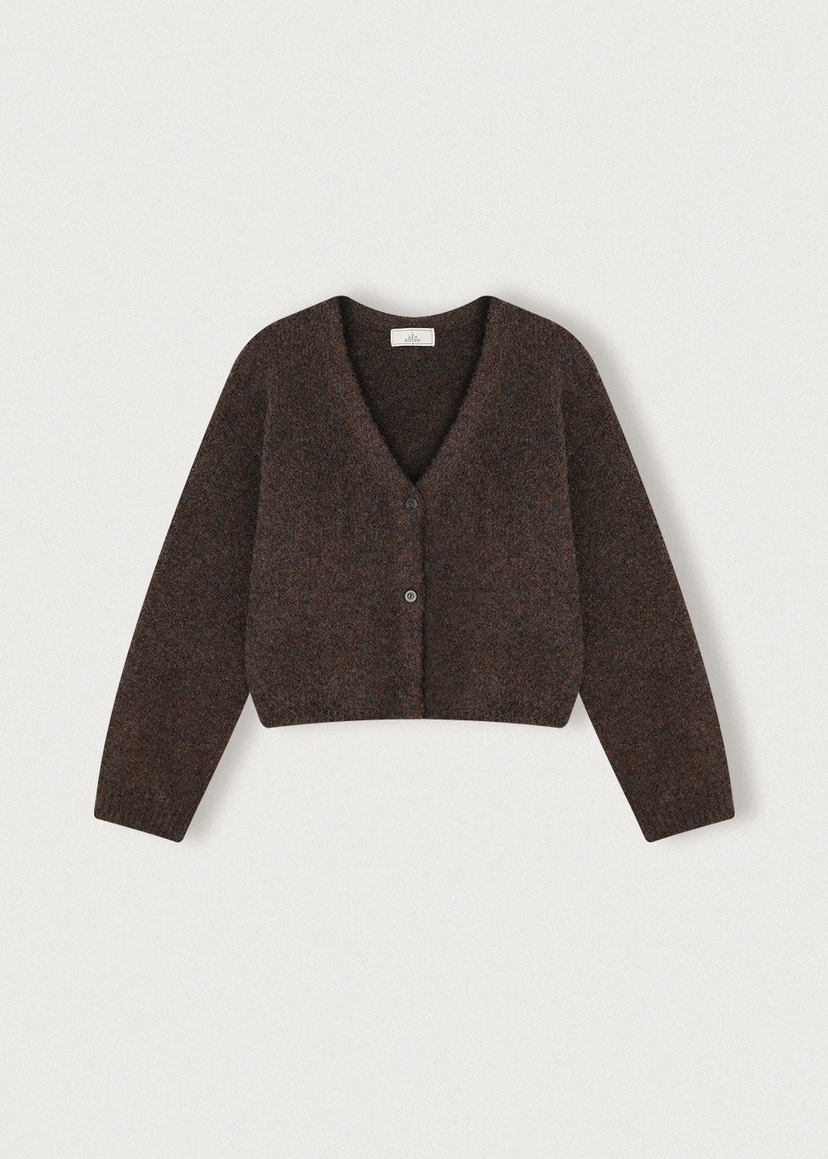 A Flan東大門㊣直郵女裝新款時尚熱賣真品針織衫泰迪熊開衫AFN/FLAN EDITION針織衫圖色3