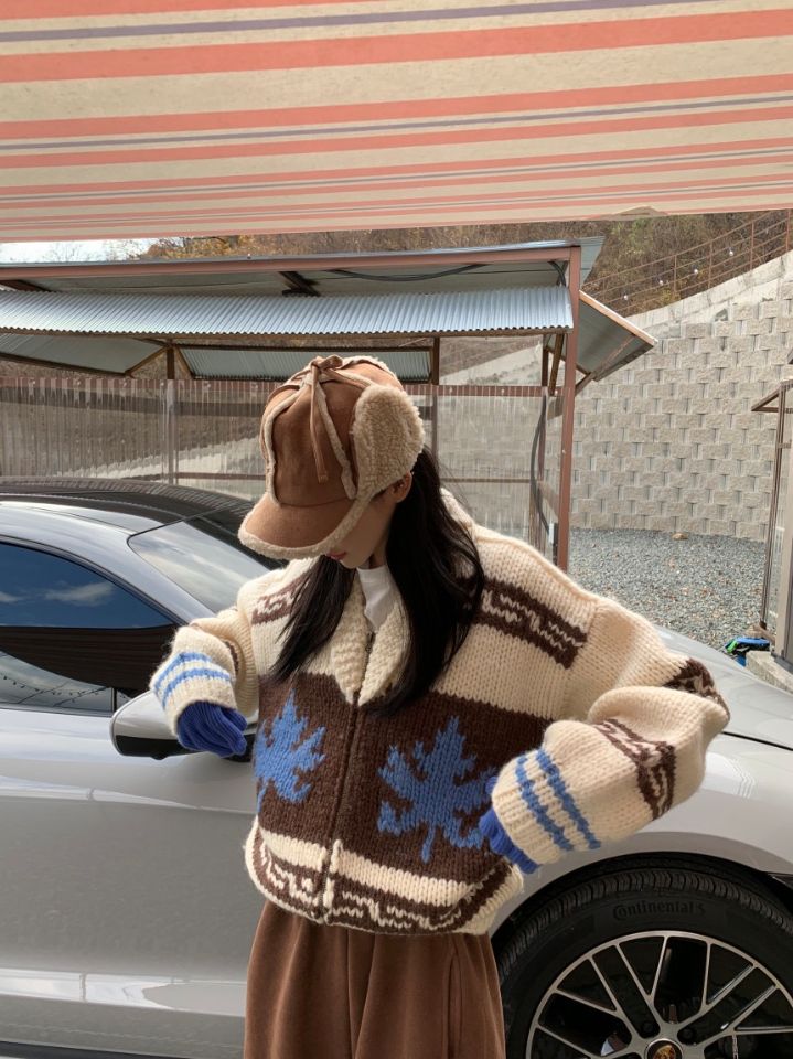 STAY HERE東大門㊣直郵女裝新款休閑真品職業25秋冬時尚毛衣STAY HERE毛衣