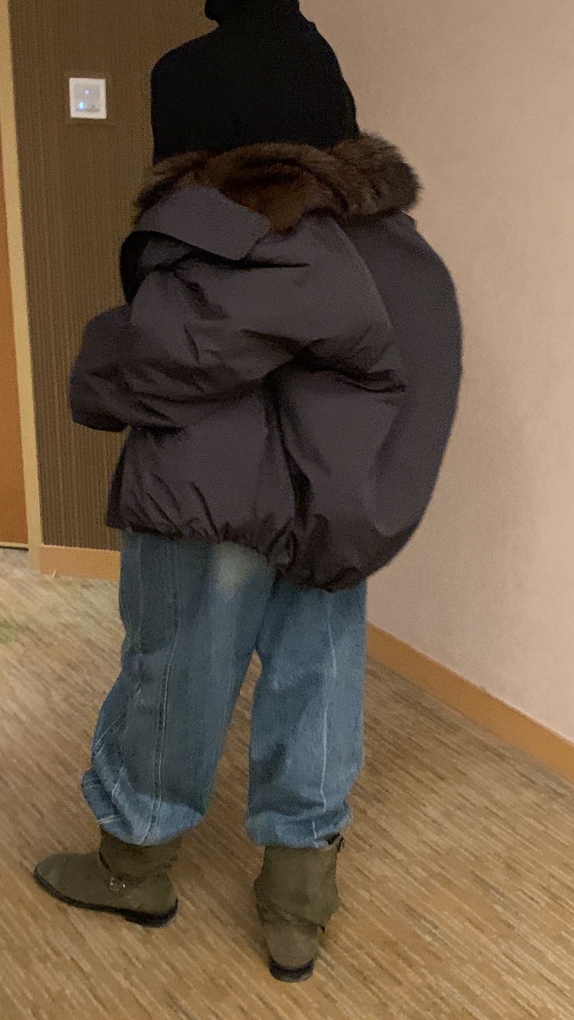 OVER RICH韓國直郵㊣女士新品職業推薦25秋冬休閑人氣夾克OVER RICH夾克