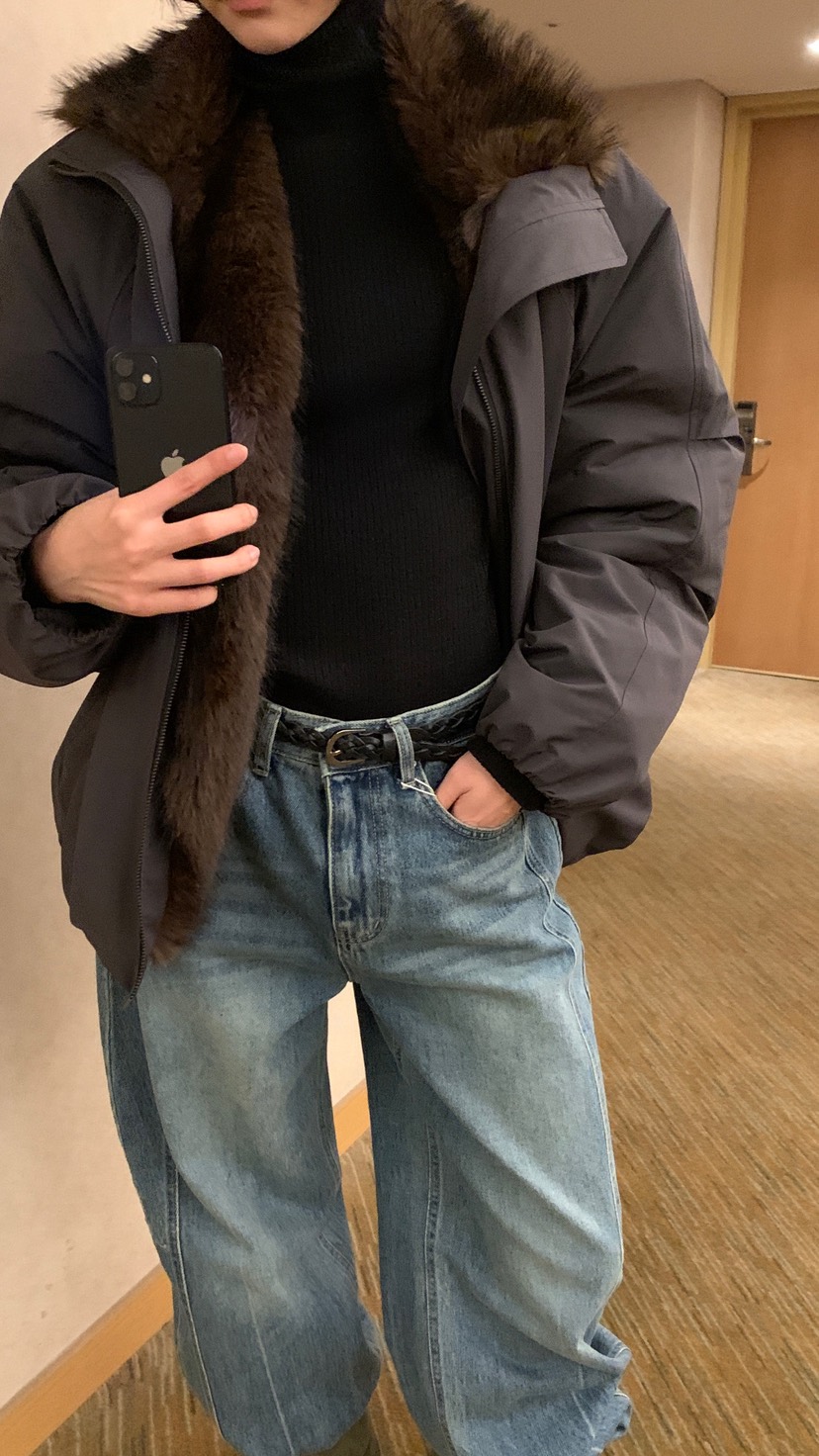 OVER RICH韓國直郵㊣女士新品職業推薦25秋冬休閑人氣夾克OVER RICH夾克