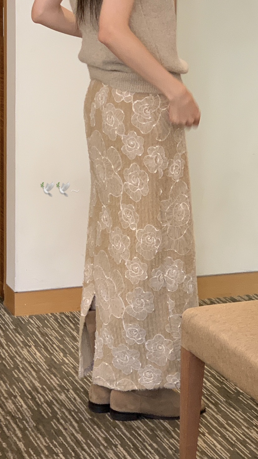 OVER RICH東大門㊣實拍女士新品人氣25秋冬真品職業時尚長裙OVER RICH長裙